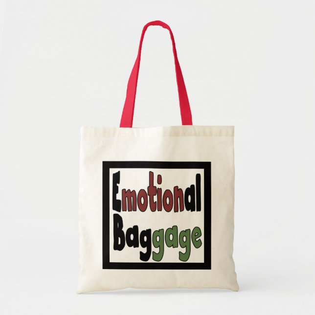 Emotional Baggage Tote Bag (Front)