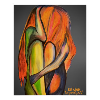 Emotional Be Child yourself Design Poster