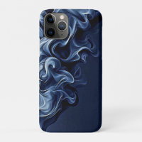 Emotional Blue Smoke Art