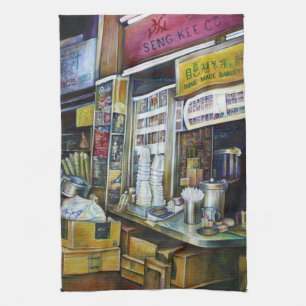 Emotional Charged Forces for Interview Kitchen Towel