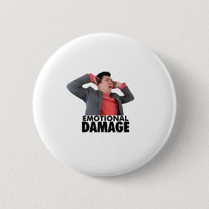 Emotional Damage 2 Inch Round Button