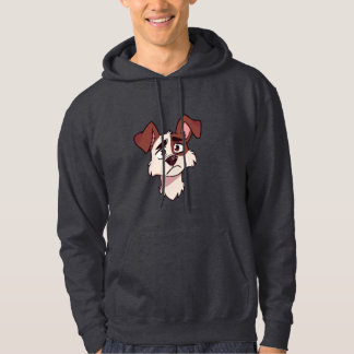 Emotional Dog Illustration Hoodie