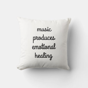 Emotional Healing Throw Pillow