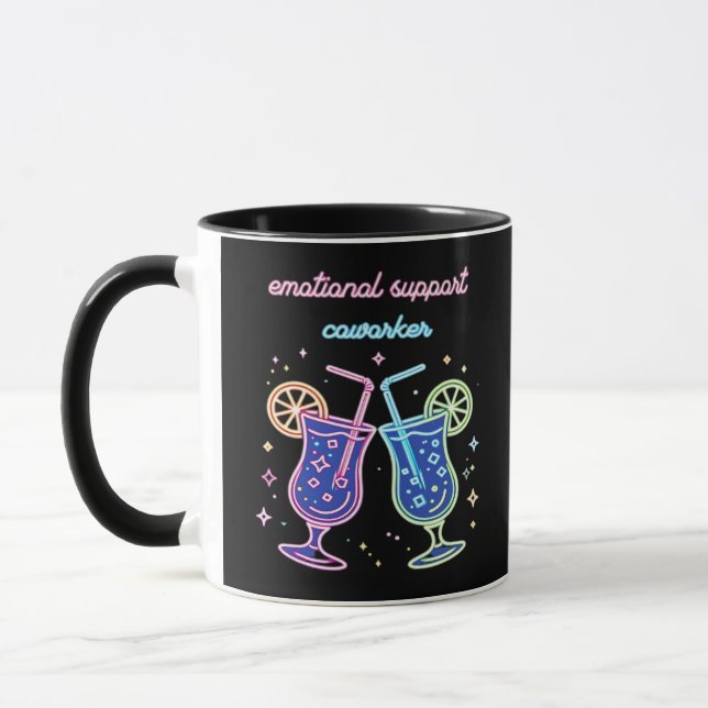 Emotional Help Coworker Appreciation Classic Mug (Left)