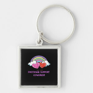 Emotional Help Coworker Classic Cute Keychain