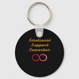 Emotional Help Coworker - Classic Labour Day Keychain