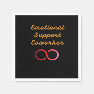Emotional Help Coworker - Classic Labour Day Napkin
