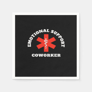 Emotional Help Coworker Classic Napkin