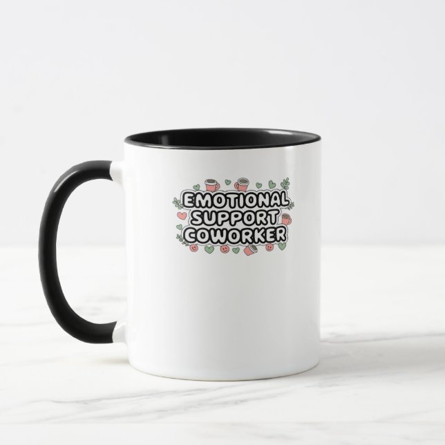 Emotional Help Coworker Classic V2 Classic Mug (Left)