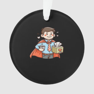 Emotional Help Coworker Classic Viral Meme Ornament