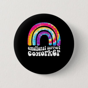 Emotional Help Coworker Classic - Work Bestie 2 Inch Round Button