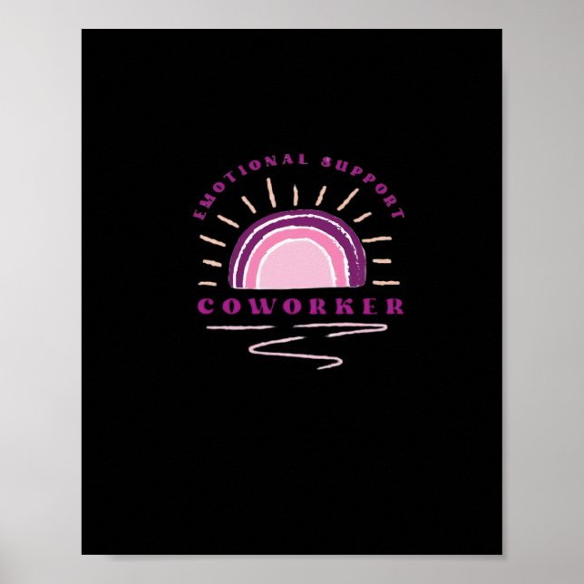 Emotional Help Coworker Essential Poster (Front)