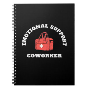 Emotional Help Coworker Funny And Viral Sloth Notebook