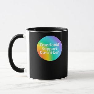Emotional Help Coworker Funny Mug