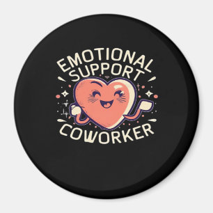 Emotional Help Coworker Funny Sloth and Quote Magnet