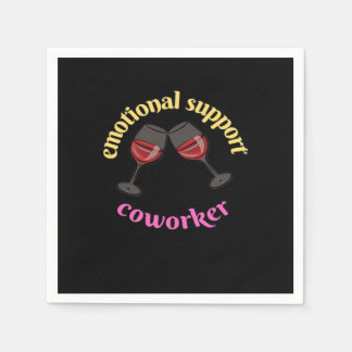 Emotional Help Coworker  - Precious Classic Napkin