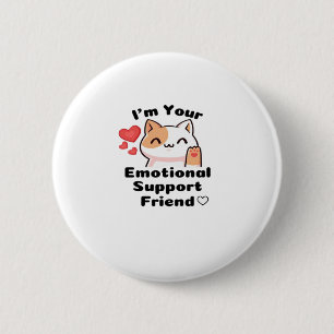 Emotional Help Coworker Quote 2 Inch Round Button