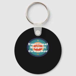 Emotional Help Coworker Trend Keychain