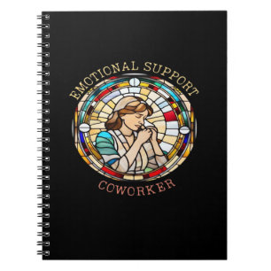 Emotional Help Coworker Uplifting Coworker Vibes Notebook