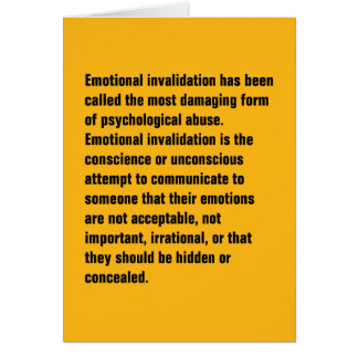 Emotional Invalidation Has Been Called …