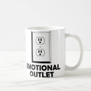 Emotional Outlet Funny Mug or Travel Mug