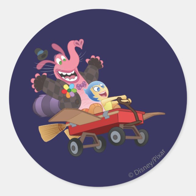 Emotional Roller Coaster Classic Round Sticker (Front)