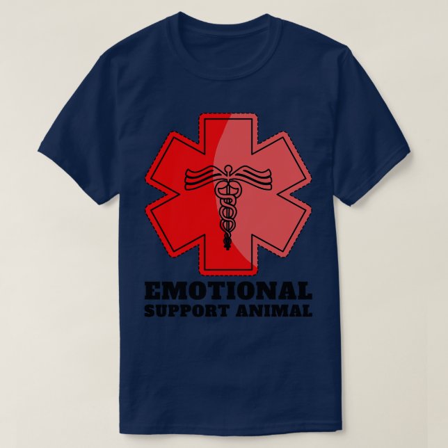 Emotional Support Animal 2 T-Shirt (Design Front)