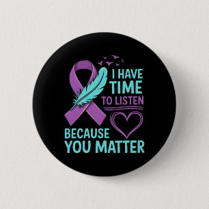 Emotional Support Awareness 2 Inch Round Button