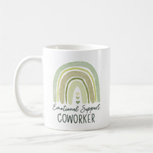 Emotional Support Coworker Colleague Friends BFF Coffee Mug