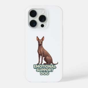 Emotional Support Dog Peruvian Inca Orchid iPhone 15 Pro Case