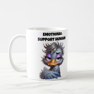 Emotional Support Human Mom Coffee Mug