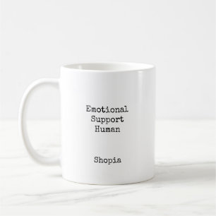 Emotional Support Human Personalized Coffee Mug