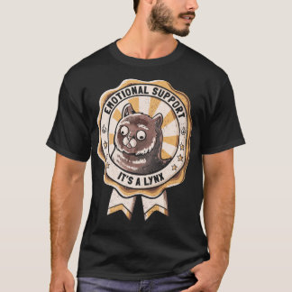 Emotional Support Lynx by Tobe Fonseca T-Shirt