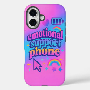 Emotional Support Phone iPhone 16 Case