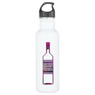 "Emotional Support Vodka" Water Bottle