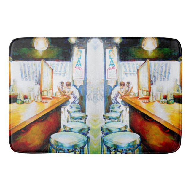 Emotional to Motivate, Logic to Justify Bath Mat (Front)