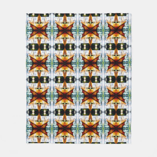 Emotional to Motivate, Logic to Justify Fleece Blanket (Front)