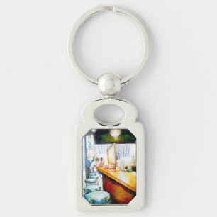 Emotional to Motivate, Logic to Justify Keychain