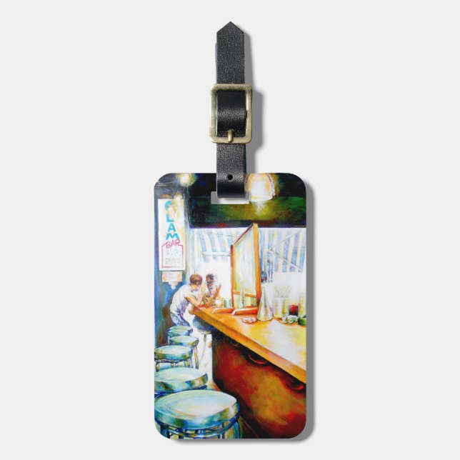 Emotional to Motivate, Logic to Justify Luggage Tag (Front Vertical)