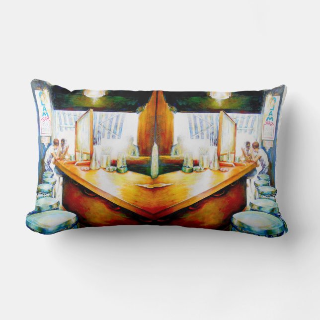 Emotional to Motivate, Logic to Justify Lumbar Pillow (Front)