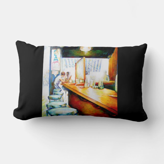 Emotional to Motivate, Logic to Justify Lumbar Pillow (Front)