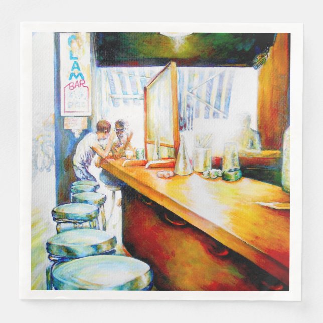 Emotional to Motivate, Logic to Justify Napkin (Front)