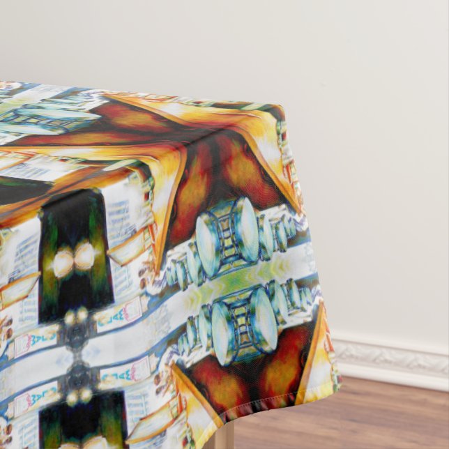 Emotional to Motivate, Logic to Justify Tablecloth (In Situ)