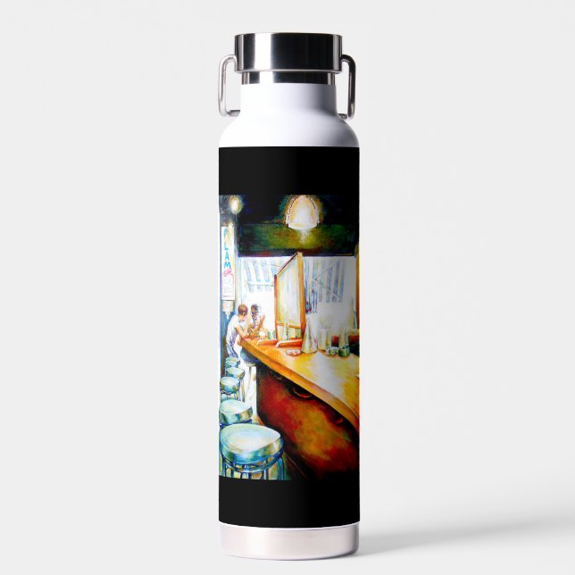 Emotional to Motivate, Logic to Justify Water Bottle (Front)