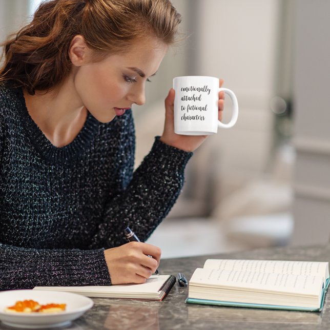 Emotionally Attached To Fictional Characters Coffee Mug (Creator Uploaded)