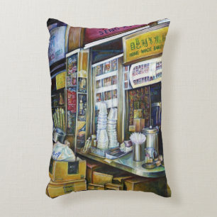 Emotionally Charged Forces of Light, Singapore Decorative Pillow