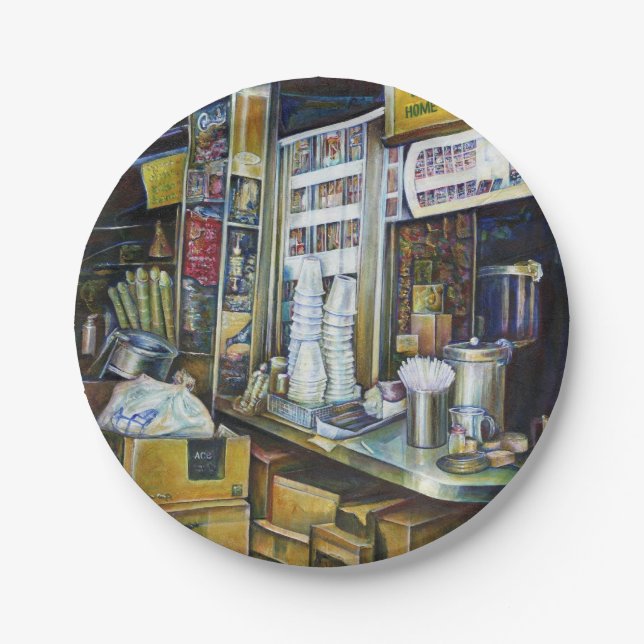 Emotionally Charged Forces of Light, Singapore Paper Plate (Front)