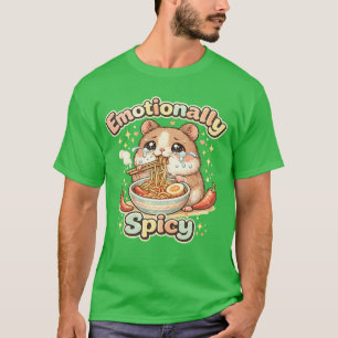 Emotionally Spicy Hamster Ramen t-Shirt