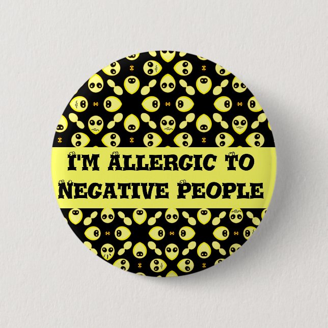 Emotions,Smile_ 2 Inch Round Button (Front)