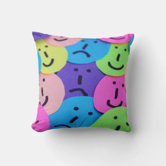 Emotions Throw Pillow